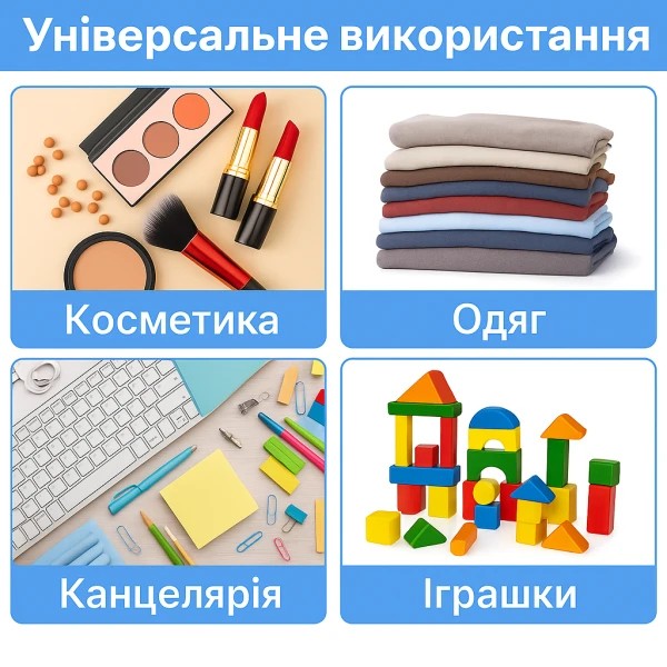 Фото - Набір пакетів для зберігання Love You 15 шт. 3 розміри (59079)